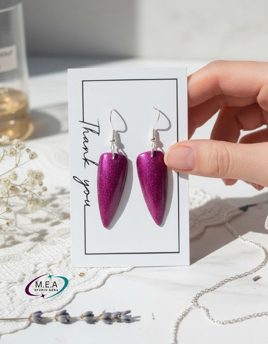 Boucles d'oreilles cat eyes