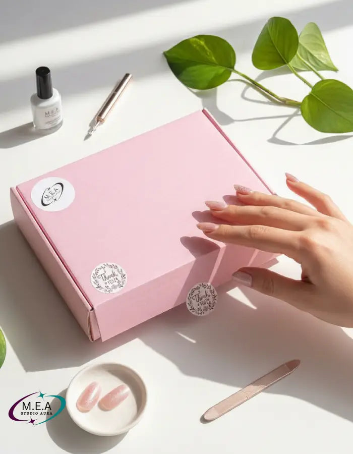 Press-on nails Carré Long — Manga Souls
