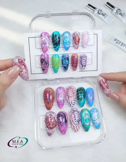 Pop Story – Press-on nails faits main