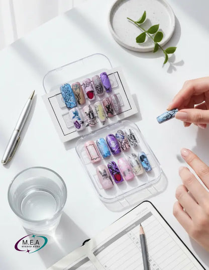 Conte Enchanté – Press-on nails faits main