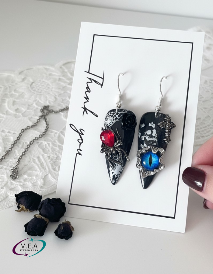 The Duo – rouge & noir | Stiletto & Boucles Stiletto