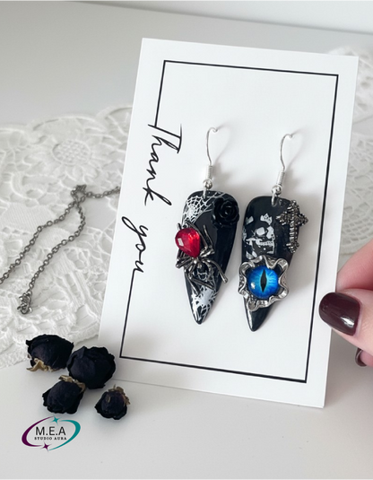 The Duo – rouge & noir | Stiletto & Boucles Stiletto
