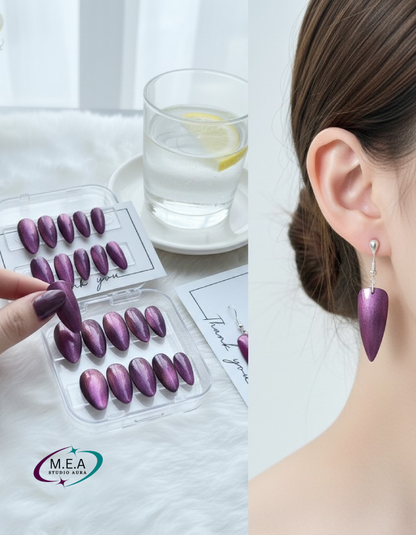 The Duo – Mystère Violet | Amande & Boucles Amande
