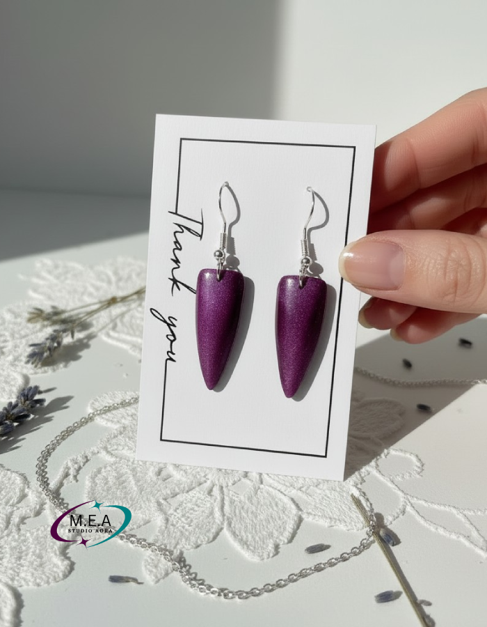 Boucles d'oreilles cat eyes