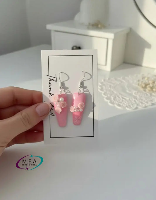 Boucles d'oreilles romance
