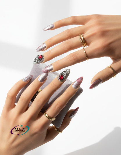 Trinity Arachnéa – Press-on nails faits main