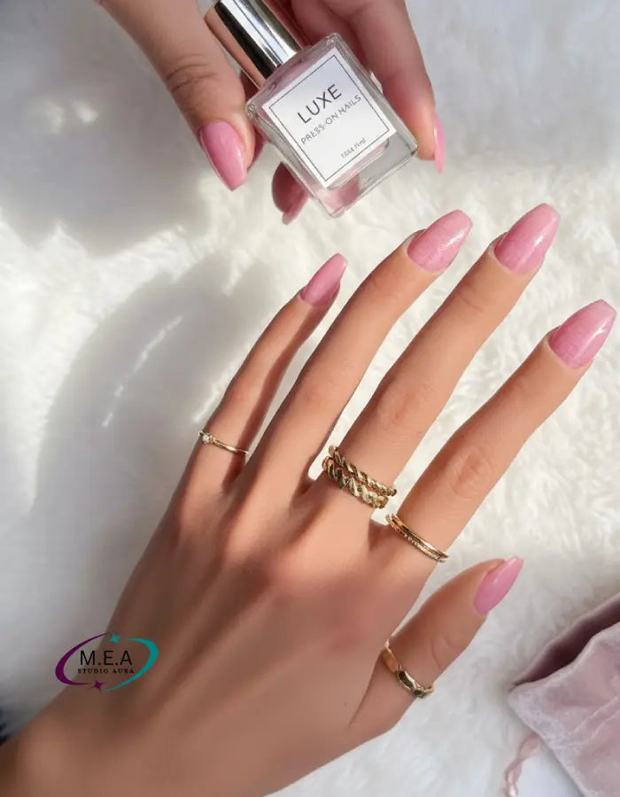 Nuance Nude – Press-on nails faits main