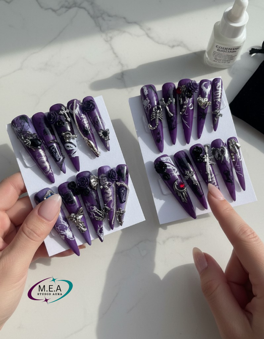 Purple Reign — Stiletto XXL Gothique