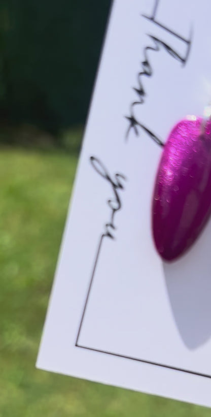 Boucles d'oreilles cat eyes